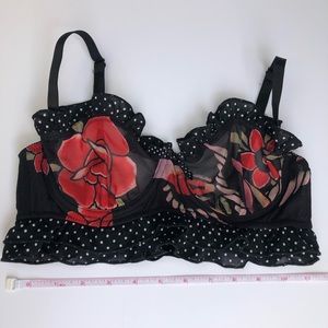 Iron Fist Girls Ruffle Balcony Bralette